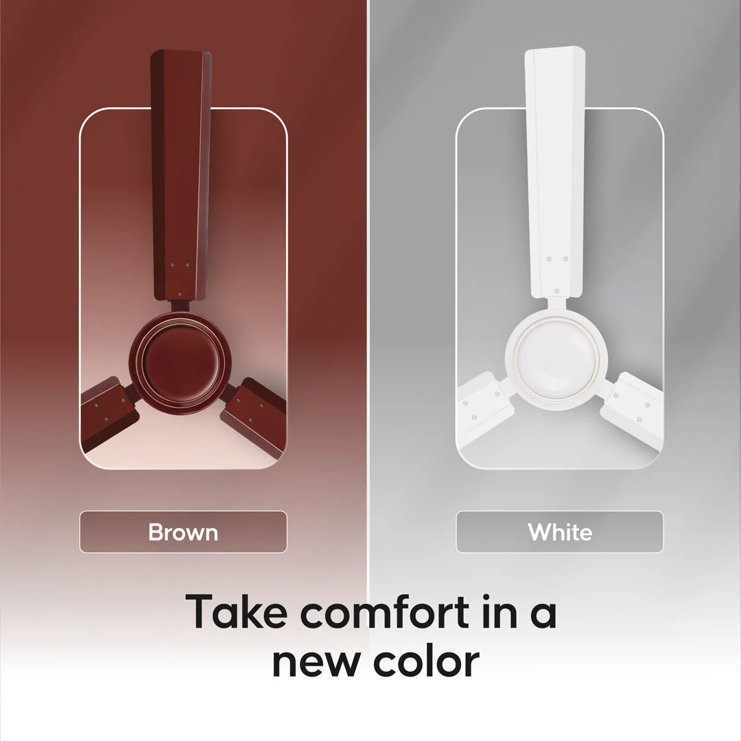 Longway Nexa P2 1200 mm/48 inch Ultra High Speed 3 Blade Anti-Dust Decorative Star Rated Ceiling Fan (Pack of 2) - Image 7