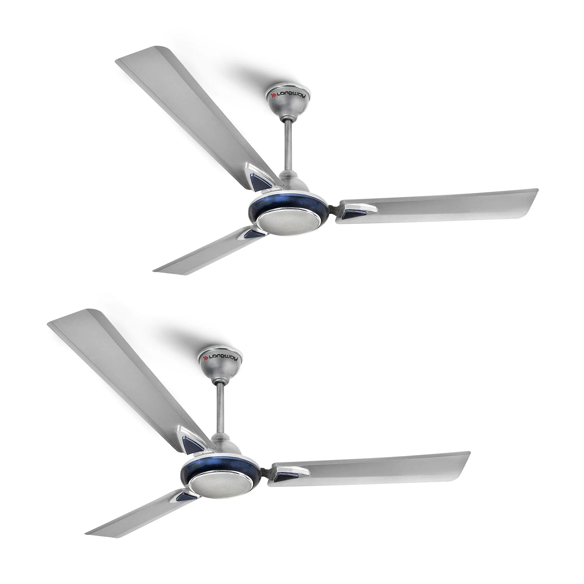 Longway Starlite-1 P2 1200 mm/48 inch Ultra High Speed 3 Blade Anti-Dust Decorative Star Rated Ceiling Fan (Pack of 2) - Image 11